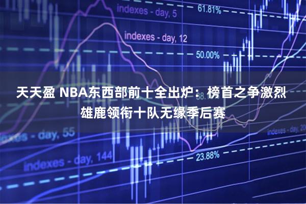 天天盈 NBA东西部前十全出炉：榜首之争激烈 雄鹿领衔十队无缘季后赛